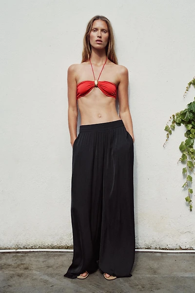 FLOWY WIDE LEG PANTS