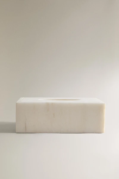 BOÎTE À MOUCHOIRS MARBRE