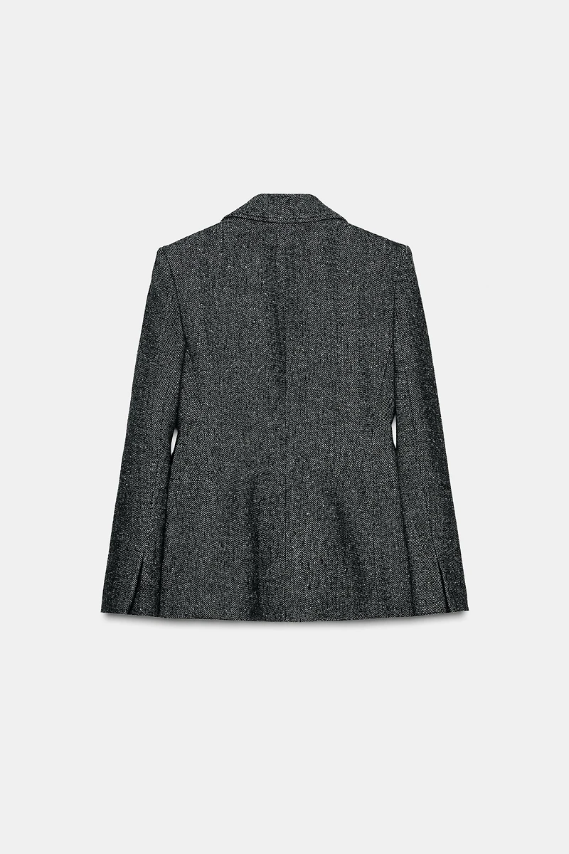 PEPLUM BLAZER WITH WOOL ZW COLLECTION