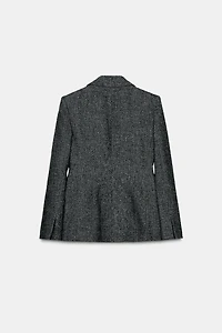 PEPLUM BLAZER WITH WOOL ZW COLLECTION