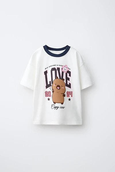 T-SHIRT IMPRIMÉ CAPYFUN © VARSITY