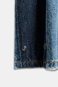 ZW COLLECTION TAPERED PATCHWORK JEANS
