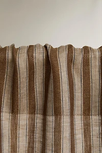 STRIPED LINEN CURTAIN