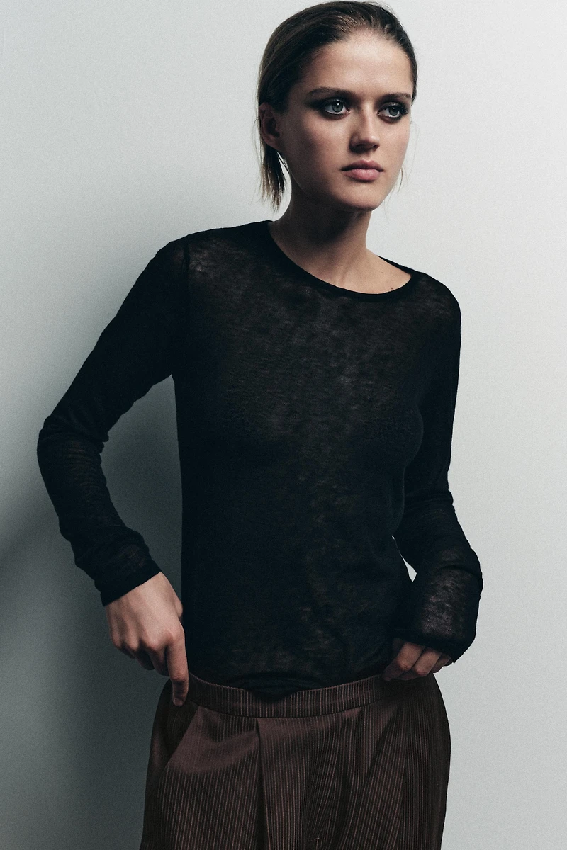 CONTRAST STRIPE PAJAMA PANTS