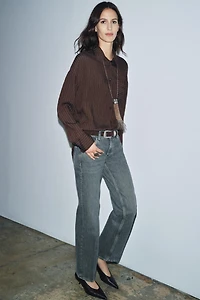 JEAN ZW COLLECTION DROIT TAILLE BASSE