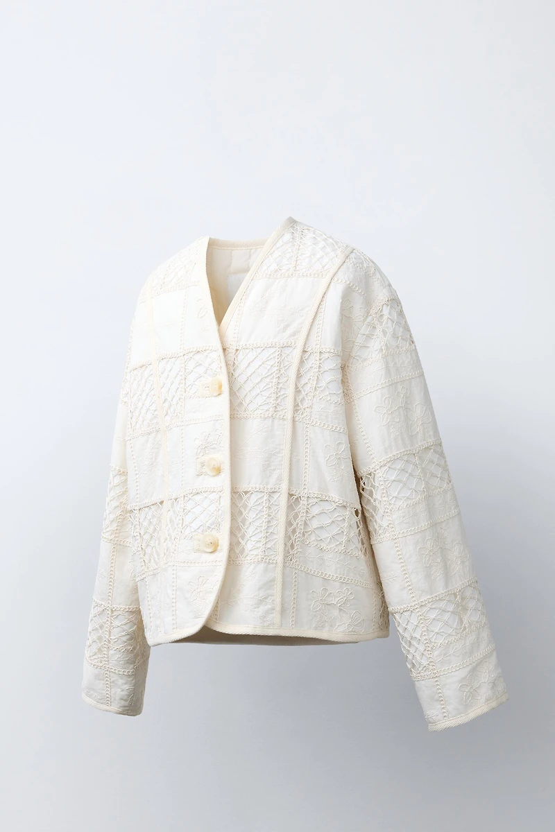 BLOUSON PATCHWORK