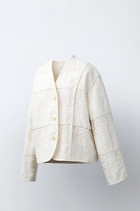 BLOUSON PATCHWORK