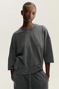 WASHED SWEATSHIRT