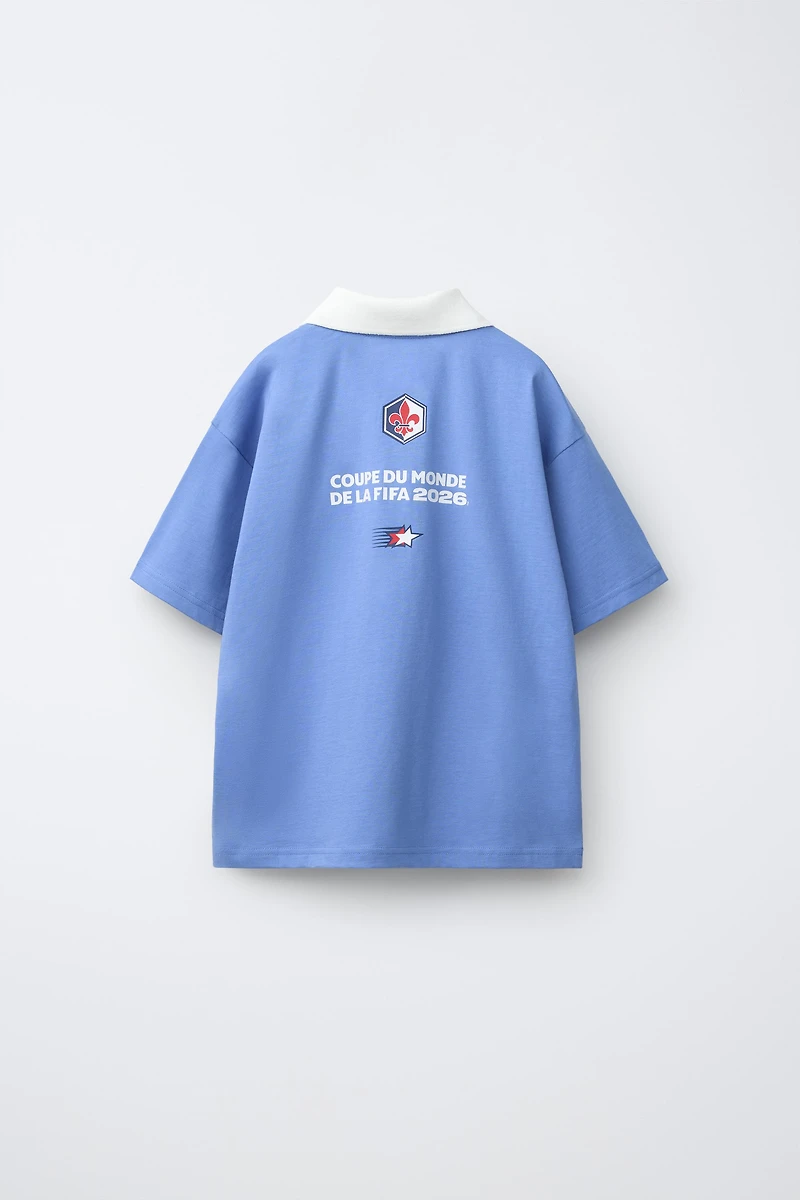 T-SHIRT POLO FRANCE COUPE DU MONDE DE LA FIFA™ 2026