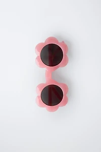 FLORAL PLASTIC SUNGLASSES