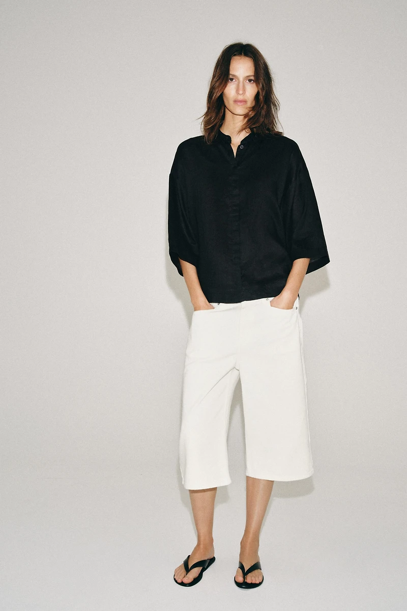 ZW COLLECTION FLOWY OVERSIZED SHIRT