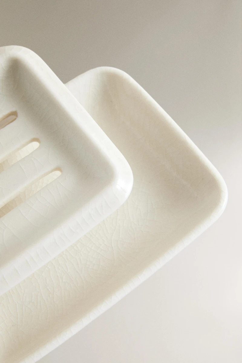 CERAMIC BATHROOM SOAP DISH WITH LID
