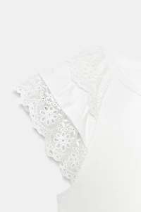 SHORT SLEEVE EMBROIDERED T-SHIRT
