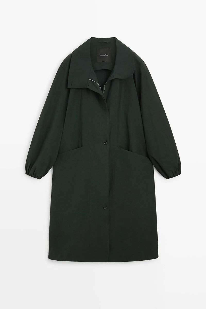 Long technical parka