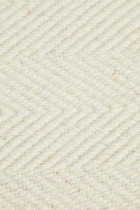HERRINGBONE WOOL AREA RUG