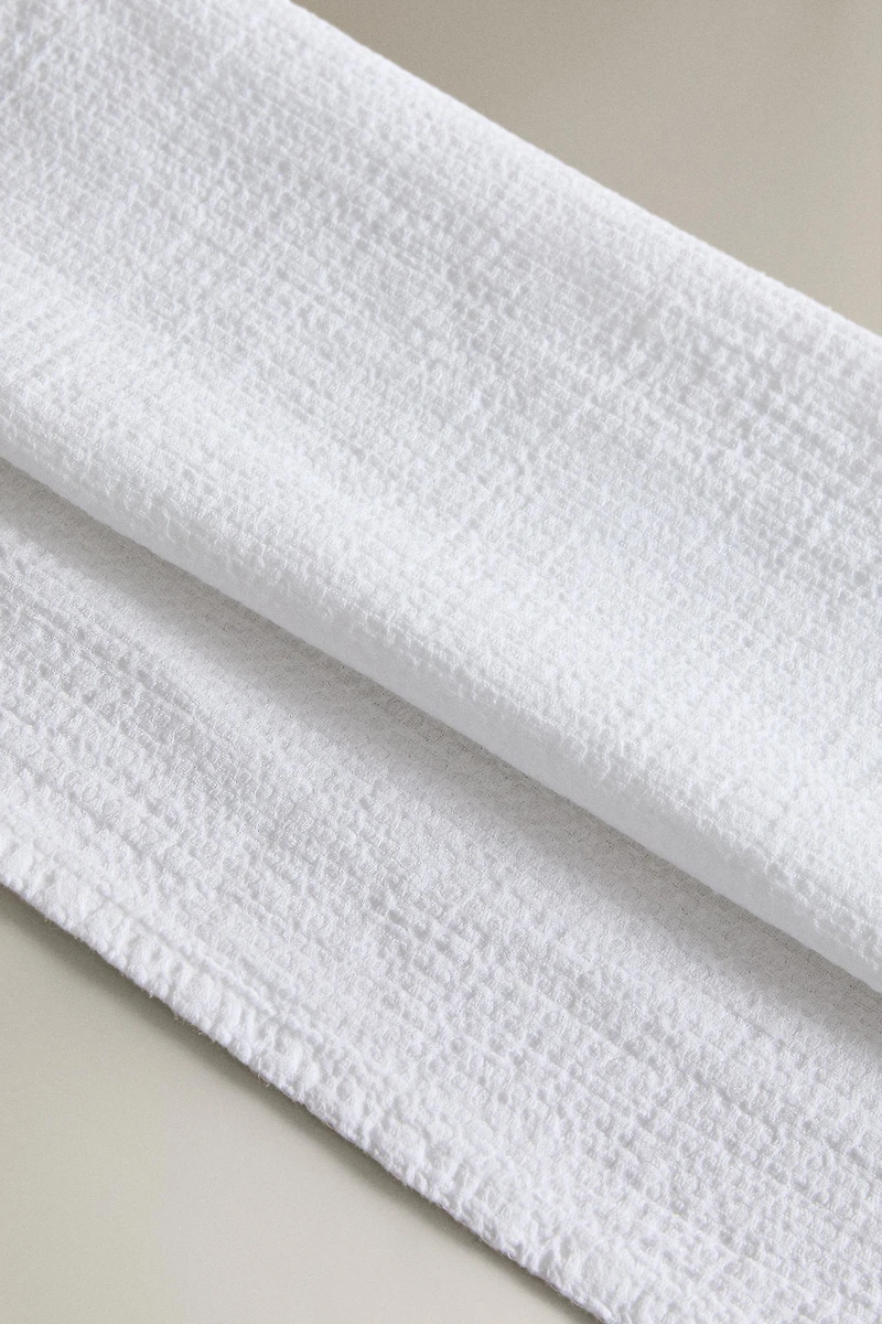SERVIETTE DE BAIN LIN WAFFLE