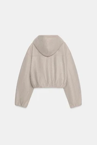 BLOUSON SOFT À CAPUCHE