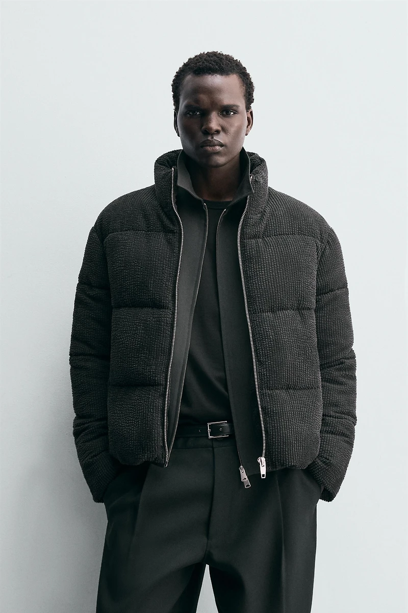 CORDUROY PUFFER JACKET