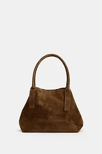 LEATHER SHOPPER BAG