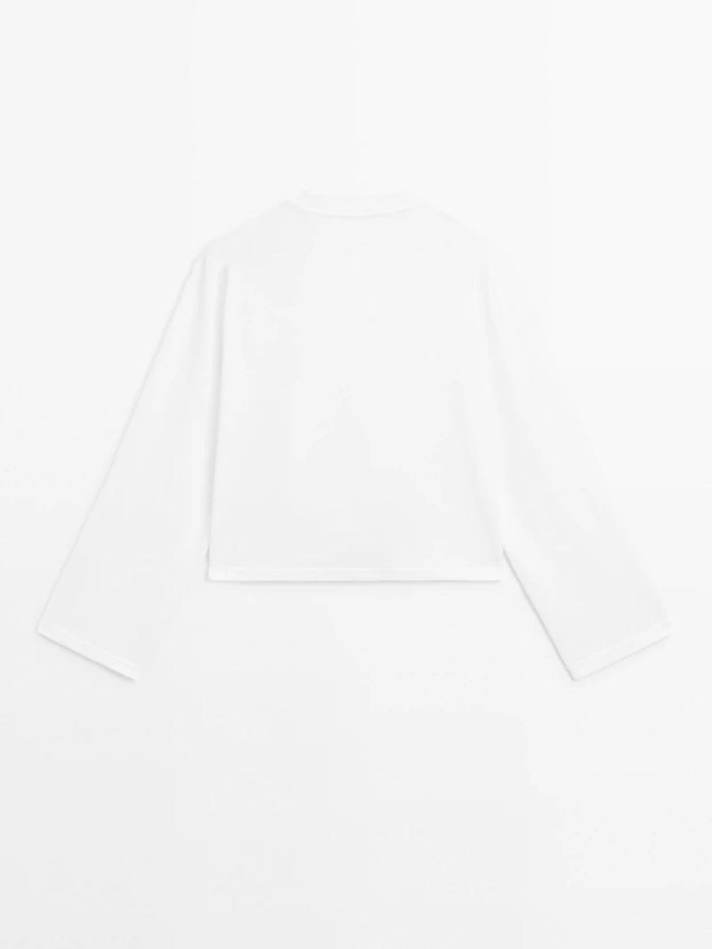 T-shirt oversize avec poches