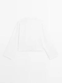 T-shirt oversize avec poches