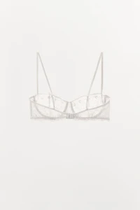 SOUTIEN-GORGE À ARMATURES EN DENTELLE