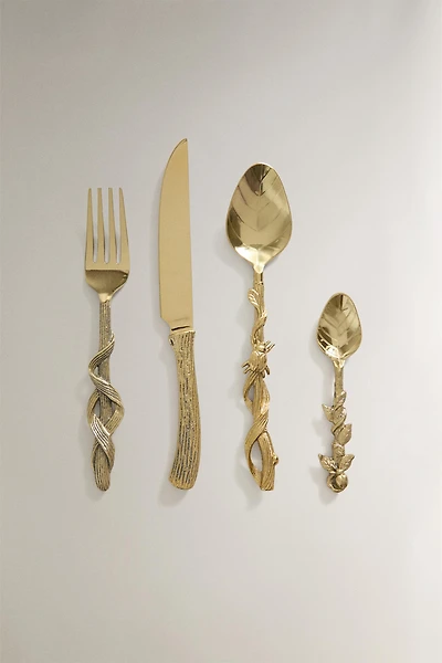 FOUR-PIECE CUTLERY SET WITH TREES | MARISA BERENSON