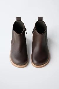 LEATHER CHELSEA BOOTS