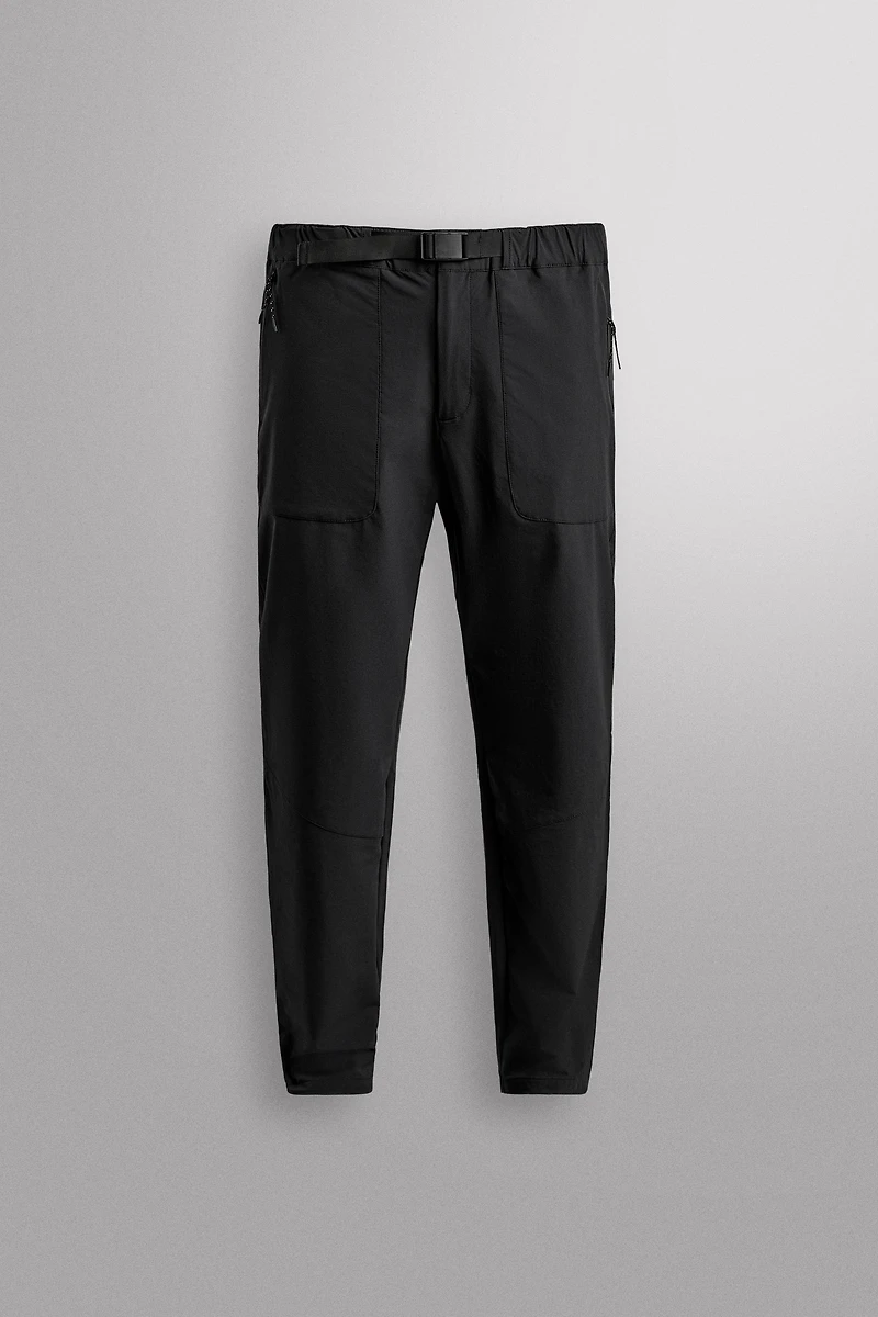 TECHNICAL PANTS WITH BELT