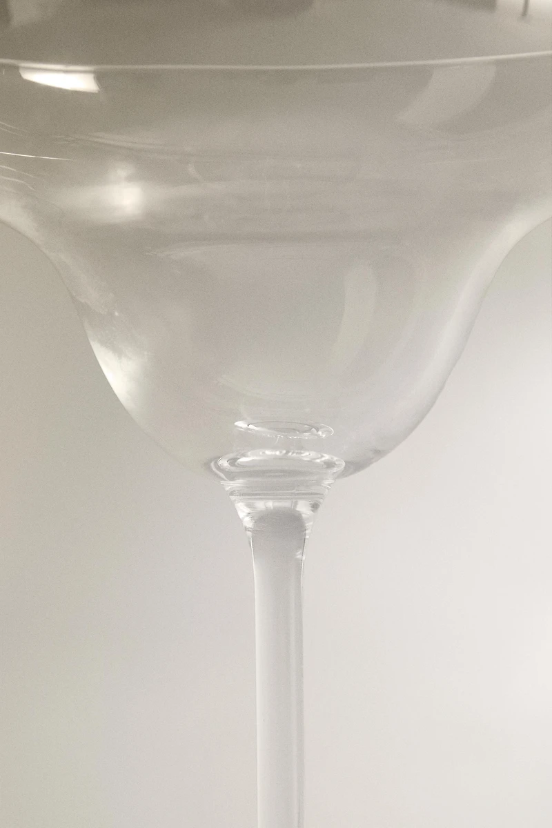 CRYSTALLINE COCKTAIL GLASS