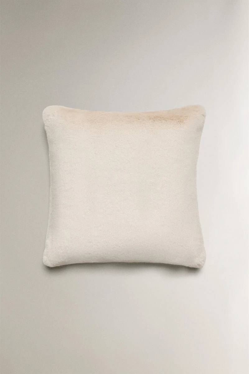 HOUSSE DE COUSSIN FOURRURE
