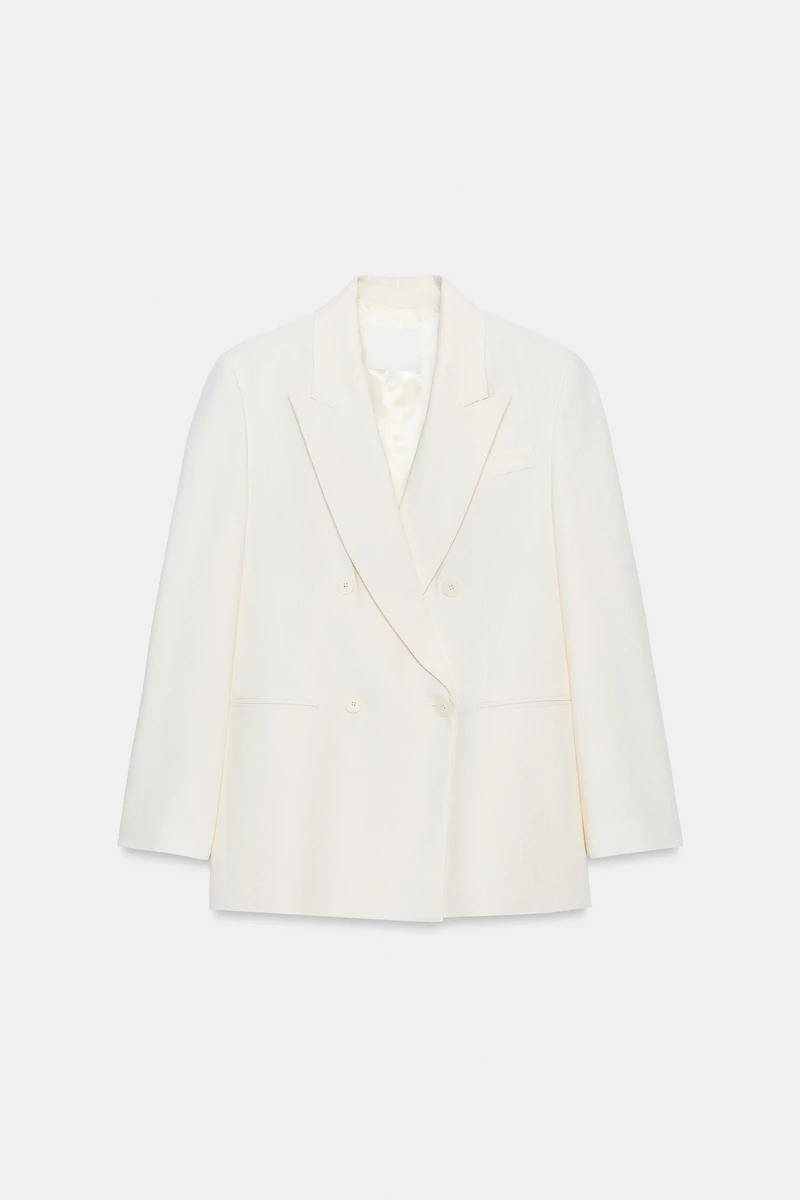 ZW COLLECTION OVERSIZED DOUBLE BREASTED BLAZER