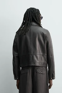 AARON LEVINE X ZARA LEATHER JACKET