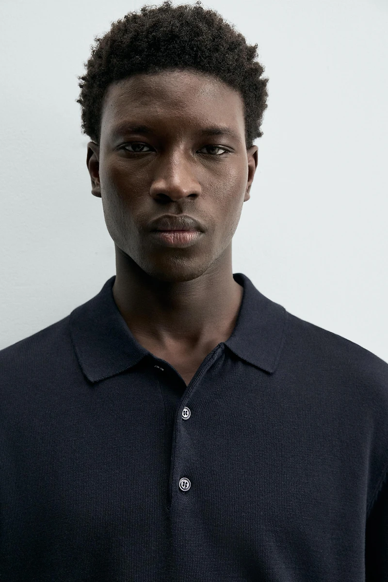 REGULAR FIT KNIT POLO
