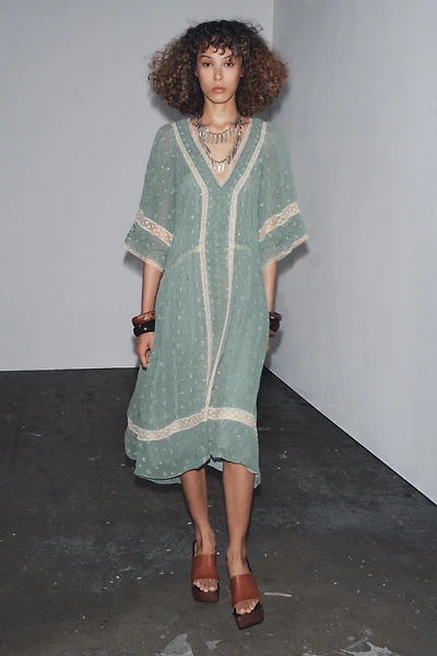 ZW COLLECTION ROMANTIC MIDI DRESS