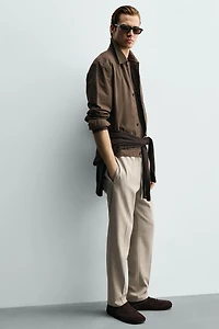 JOGGER WAIST STRETCH PANTS