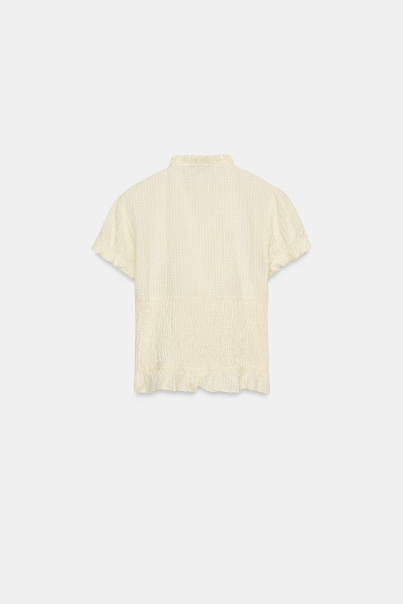 TIED STRUCTURED TOP
