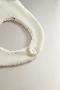 BABY FLORAL BIB