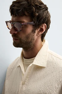 SEERSUCKER POLO SHIRT