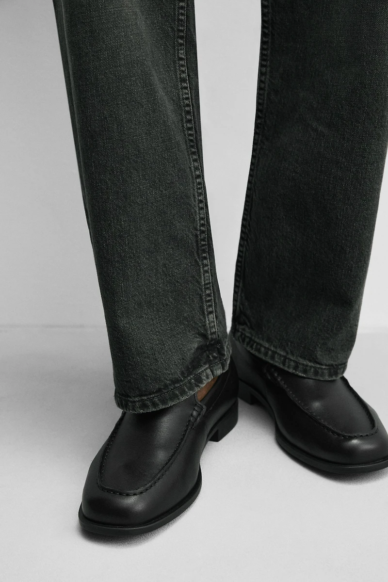 LEATHER DRESS LOAFERS