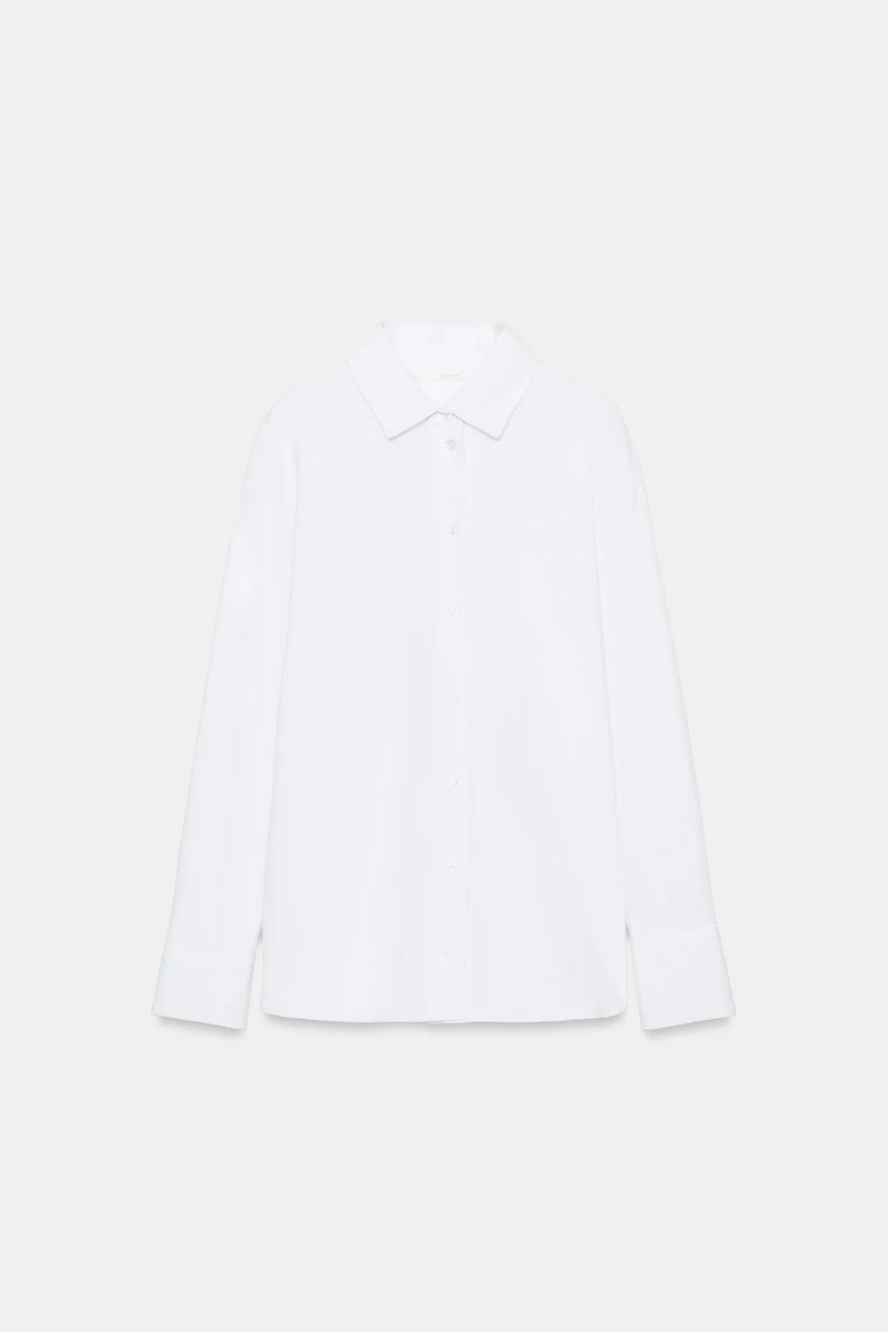 100% COTTON BUTTONED T-SHIRT