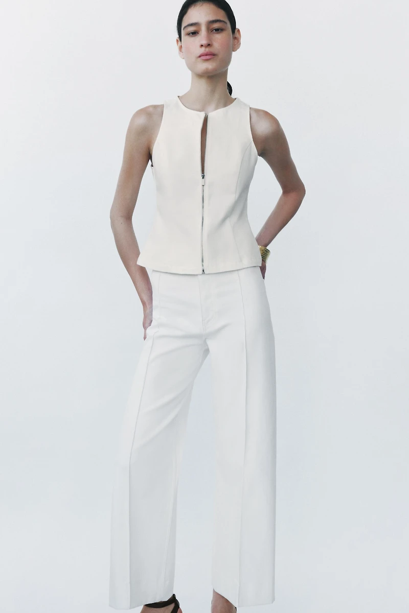 JEAN ZW COLLECTION TAILORED WIDE LEG TAILLE HAUTE