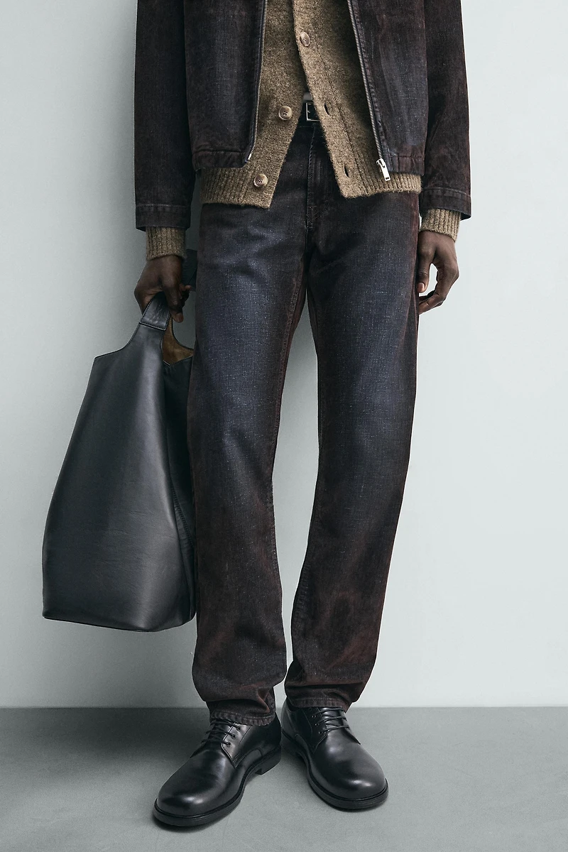 JEAN RELAXED FIT FLOQUÉ