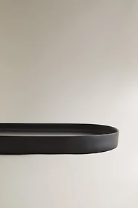 GRAND PLATEAU RÉSINE NOIR
