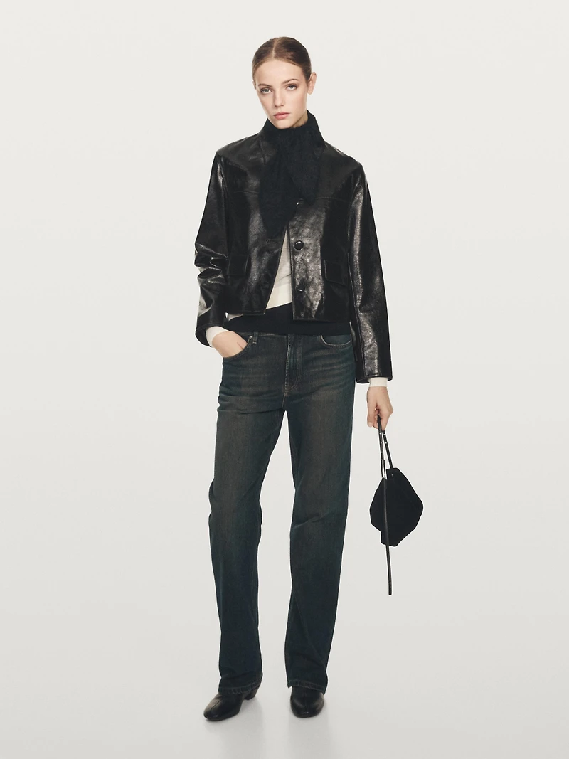 100% cashmere knit tie with bow