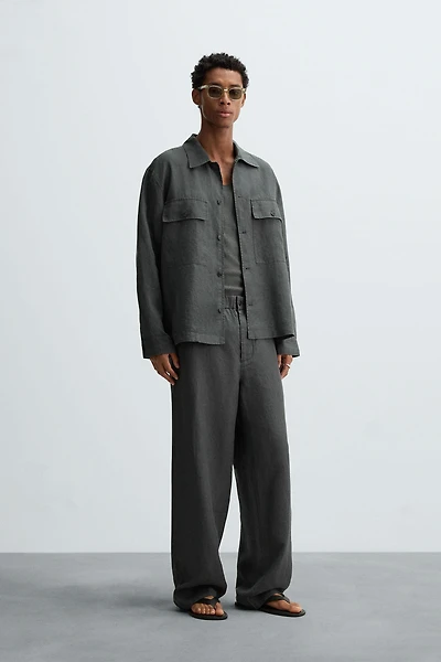 RELAXED FIT 100% HEMP PANTS