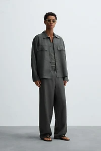 RELAXED FIT 100% HEMP PANTS