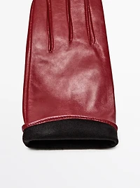 Gants en cuir nappa