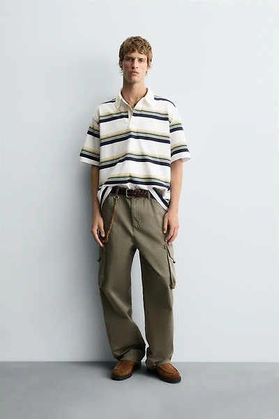STRIPED POLO SHIRT