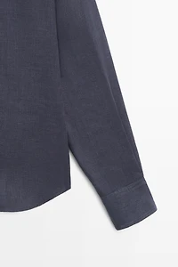 Chemise regular fit 100 % lin